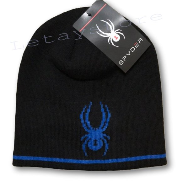 Spyder Other - NWT Spyder Logo Stripe Beanie Winter Hat